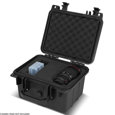 9.5 in. W X 7.5 in. L X 6.75 in. D Heavy Duty Waterproof Storage Case