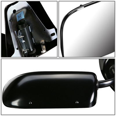 Manual Side View Mirror (Left) <br>73-91 Chevy/GMC C/K Pickup, Suburban, Blazer, Jimmy