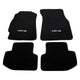 NRG Innovations - 94-00 Acura Integra  Floor Mat - Front Seats - Black - W/ NRG Logo - 1