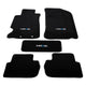 NRG Innovations - 02-06 Acura RSX  Floor Mat - Front Seats - Black - W/ NRG Logo - 1